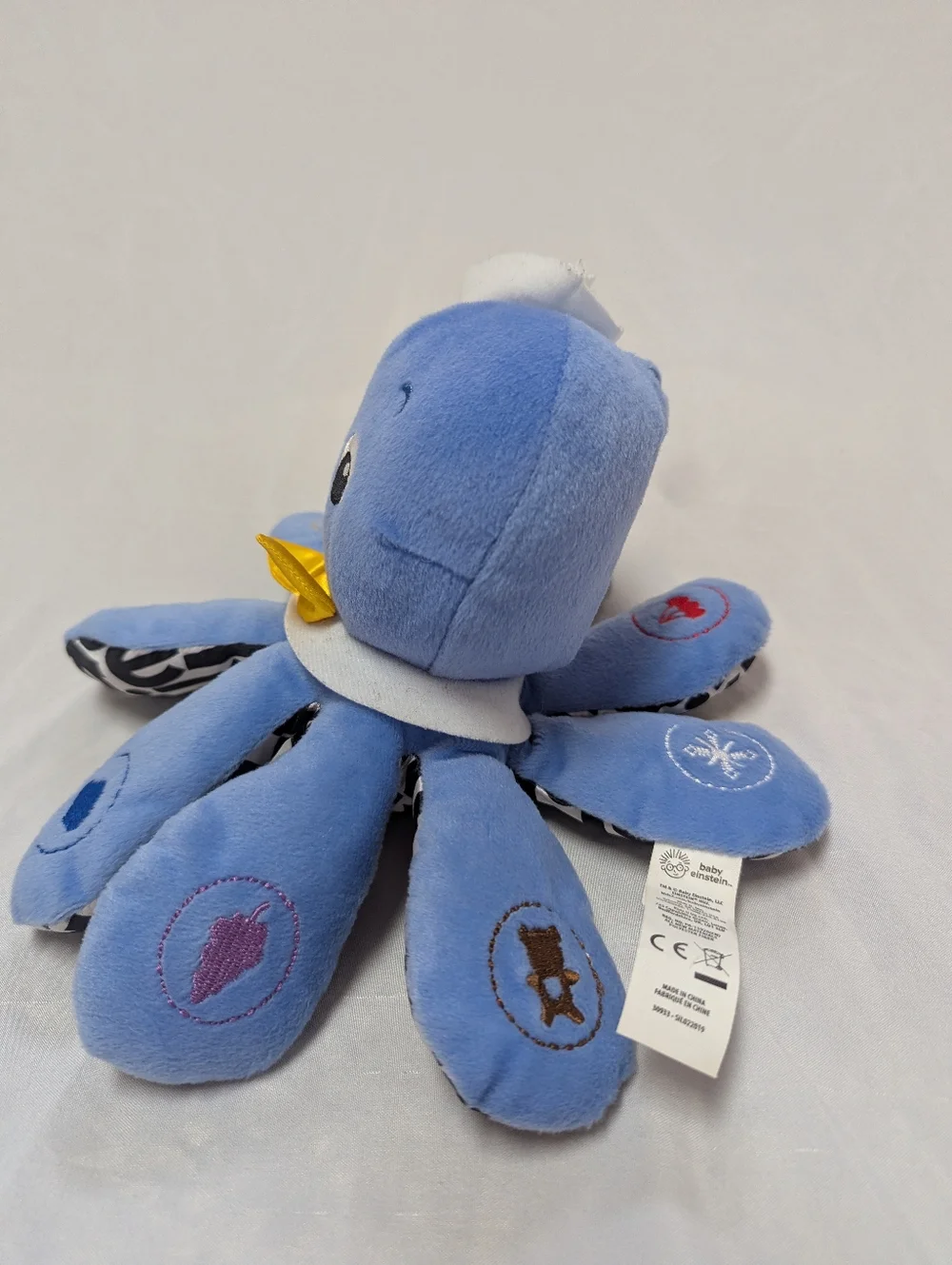 Baby Einstein Octoplush Musical Octopus Language Learning Stuffed Toy WORKS